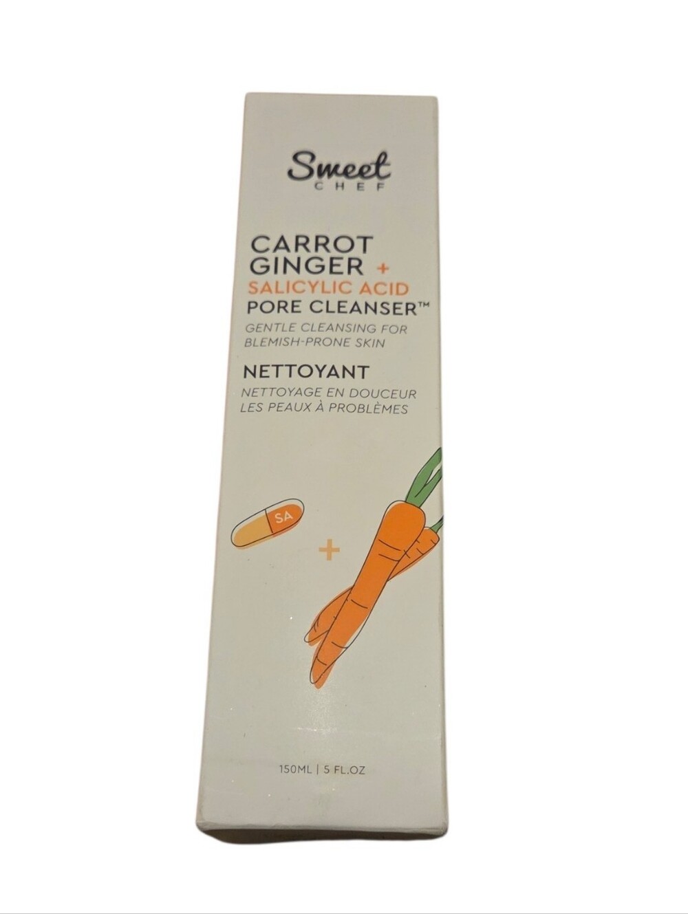 Sweet Chef Carrot Ginger + Salicylic Acid Pore Cleanser 5 Fl oz
